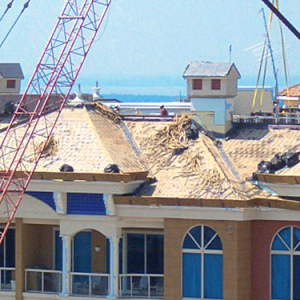 Building Moisture Consultants Deployed On Portofino Island Resort at Pensacola Beach, Florida