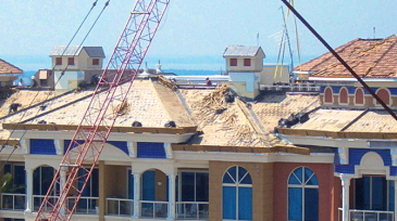 Building Moisture Consultants Deployed On Portofino Island Resort at Pensacola Beach, Florida